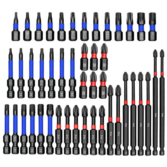 46-Piece Magnetic Nut Driver & Bit Set