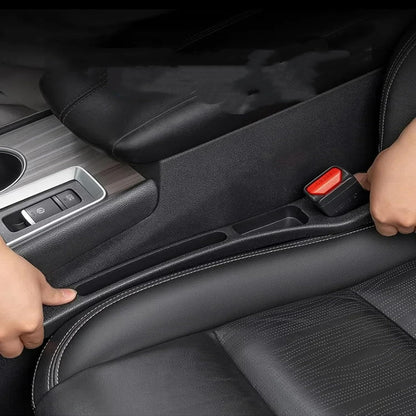 Dual-Slot Car Seat Gap Filler Organizer